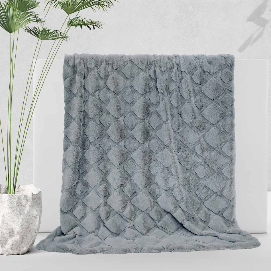 Plaid Tiam Sconto del 30% Pelliccia 210x240 Ekoskin Sghome