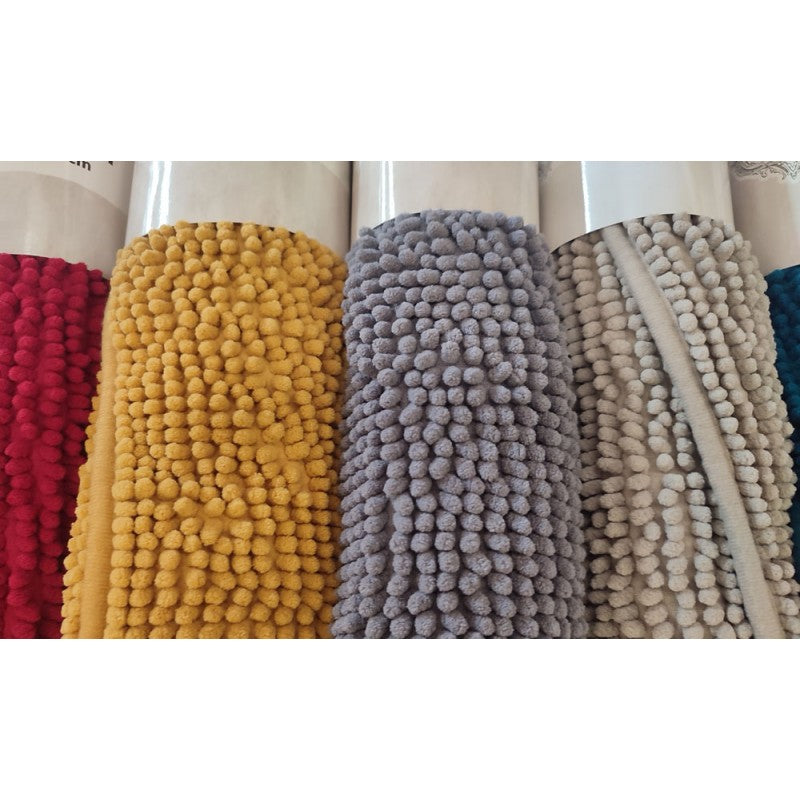 TAPPETO BAGNO POPPY SOPHIE
Riferimento 65 391
Vari colori e misure, tappeto bagno con bella lavorazione effetto erba, morbidissimo con fondo antiscivolo, ottimo rapporto qualità prezzo da Sophie