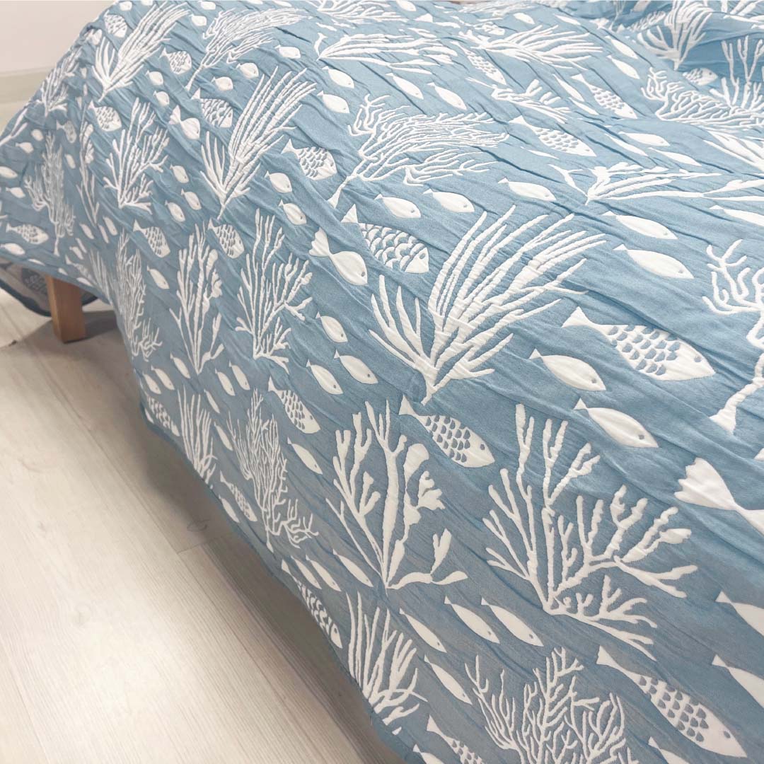 Copriletto Festel Jacquard double/face positivo/negativo  Sghome