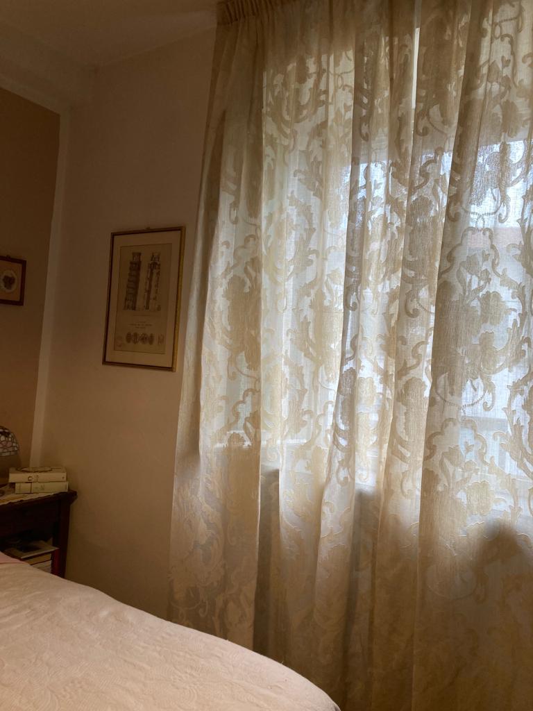 Tenda in puro lino prodotto Italiano