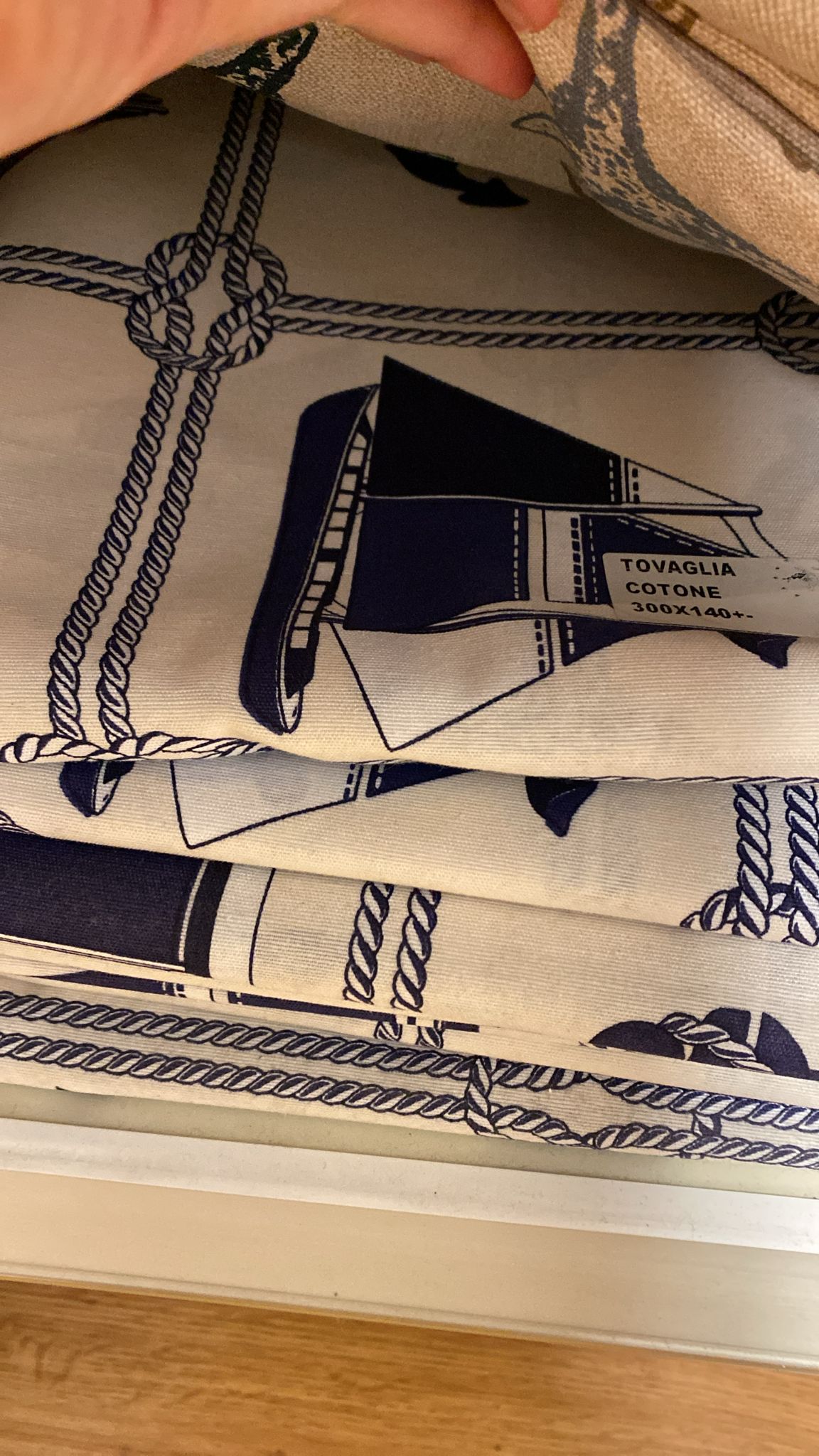 Tovaglie di cotone 140x140, 140x180 e 140x240 e 140x300 e rotonde diam 180