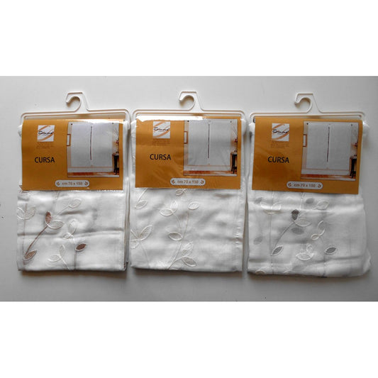 Tendina a coppia cursa confezionate 70x150 e 70x240