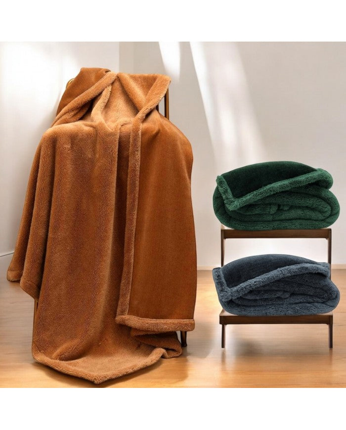 Plaid Luxury Sconto del 30%Mika Double Face Alta qualità Sghome