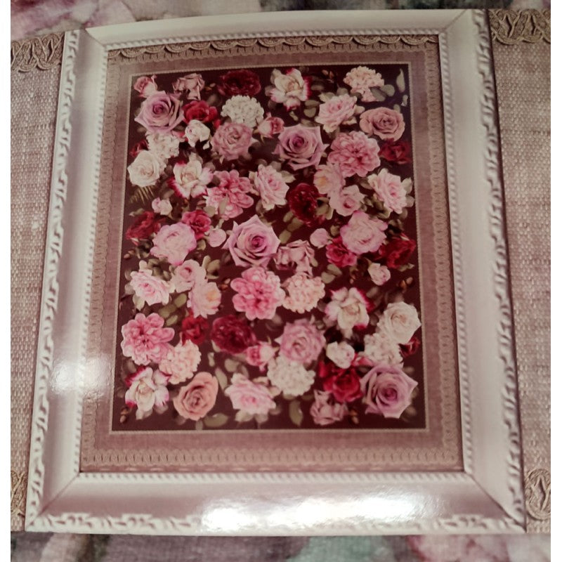 Plaid Pile Digitale Agnellato Rose Matilde Pezzoli Matrimoniale