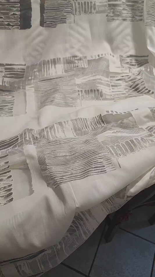 Tenda in devoree' in rilevo  h 300 produzione italiana