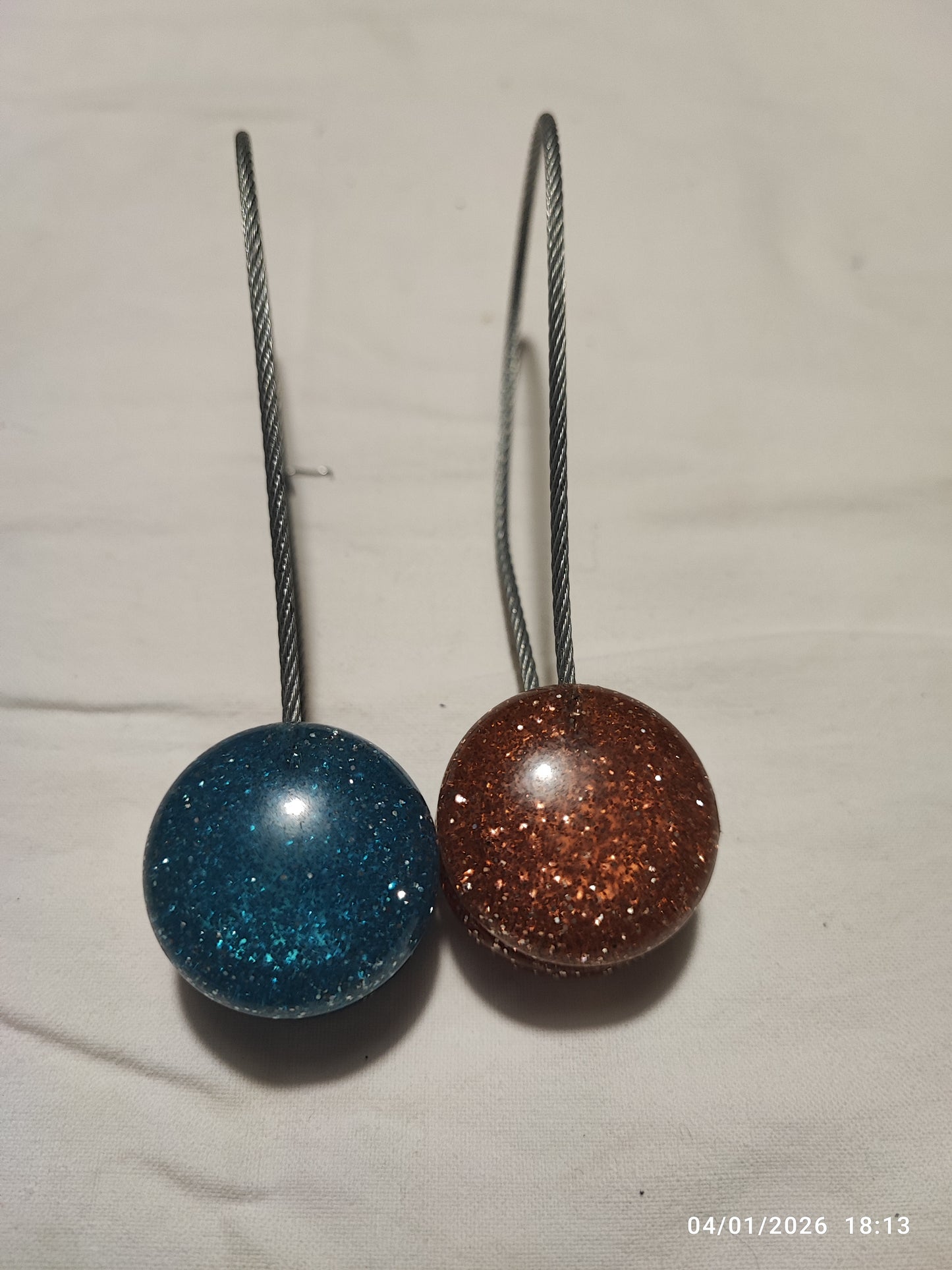 Calamita produzione italiana ferma tenda acciaio con calamita tonda