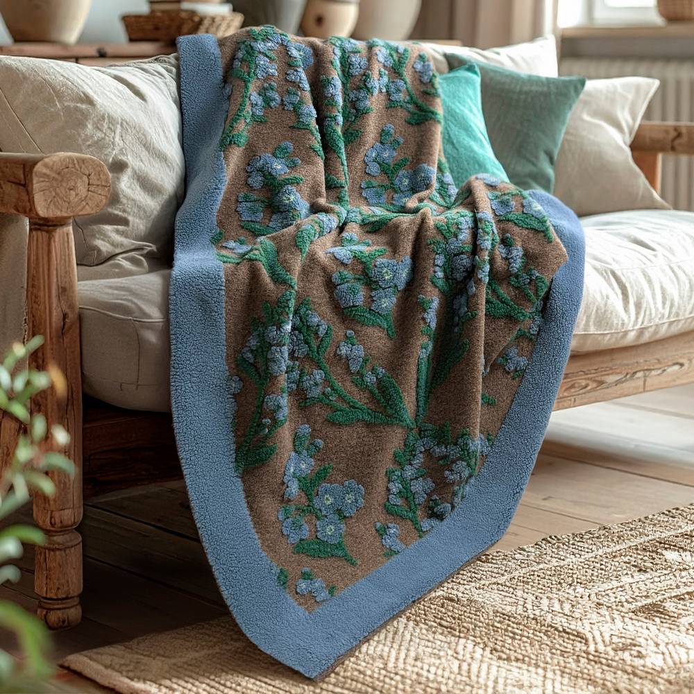 Plaid CREOLE in Lana Cotta Karin 150 x 200