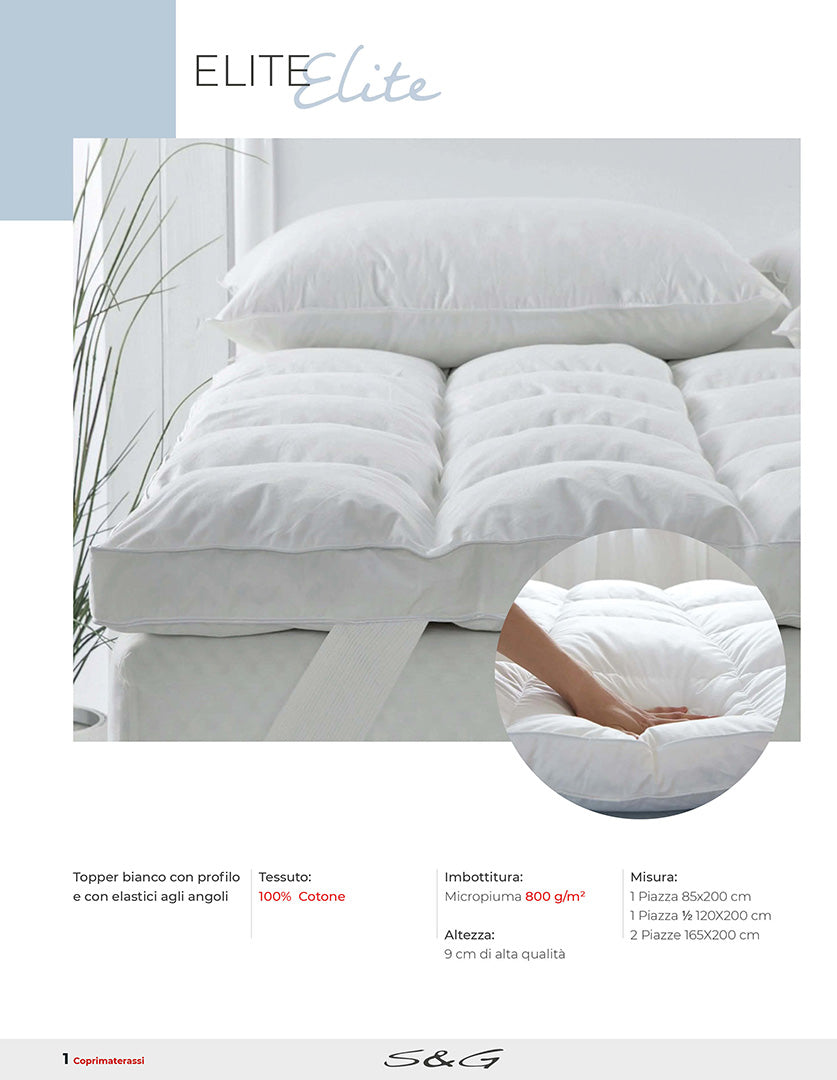 Topper Elite Alto 9CM 165x200 SG home