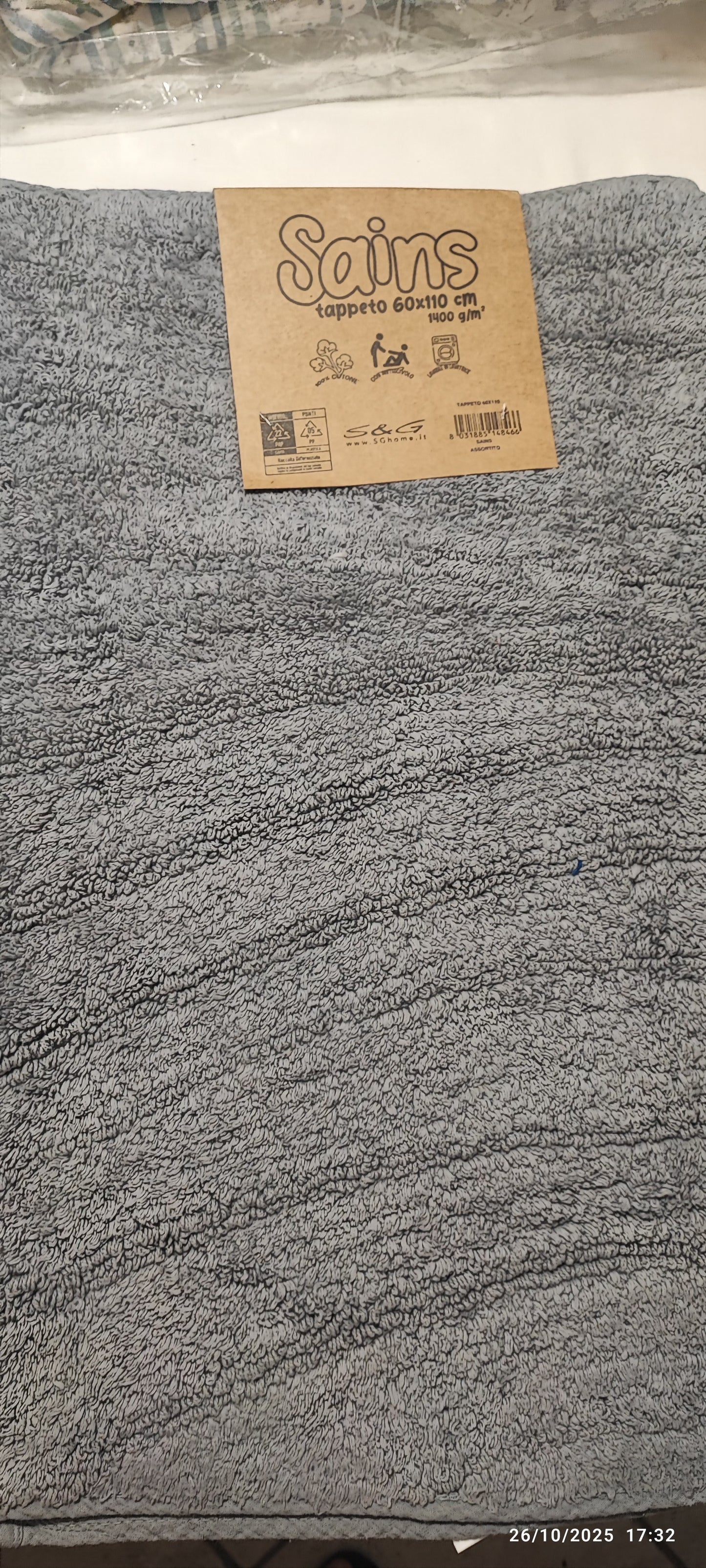 Tappeto bagno  Sains antiscivolo Sghome