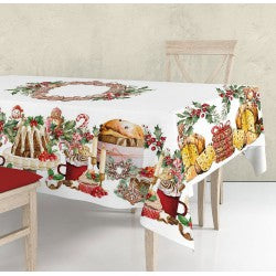 Tovaglia cotone digitale Panettone Gipitex