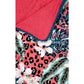 Kikoy Copacabana Spotted and Flowers with Pom Pon 90x170cm Beach Towel Pareo Beach Towel