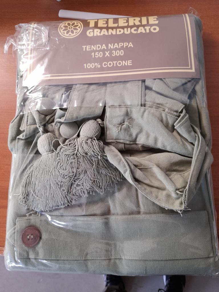 Large blackout Nappa curtain MT 1.50 h 3.00 100% cotton