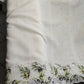 Tyrolean curtain with olive design, height h60 and height MT 1.50