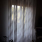 3 meter high curtain with beige embroidery