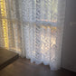 Devore' white and gray curtain, Italian product