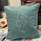 Gobelin cushion covers 45x45 with pigtail, Italian product