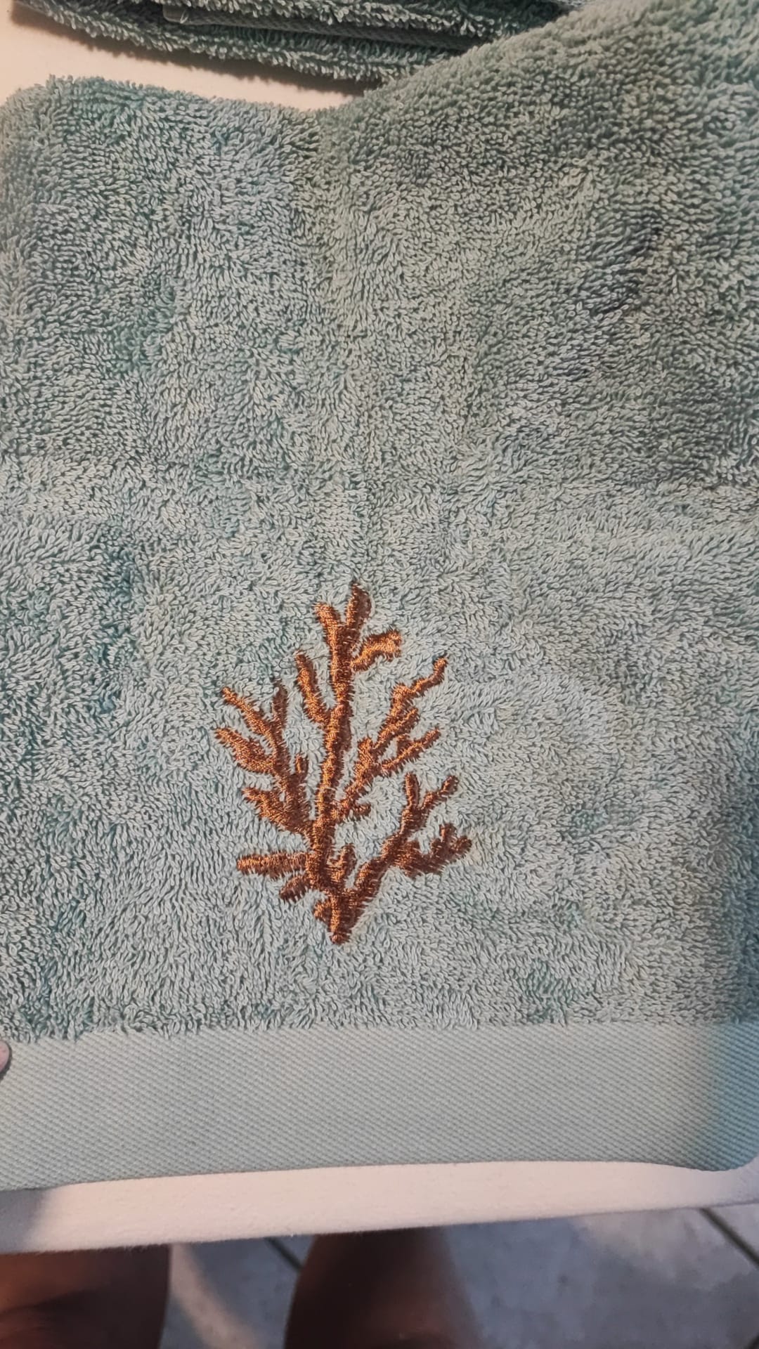 Coppia asciugamani 600gr CREOLE Maldive di diversi colori