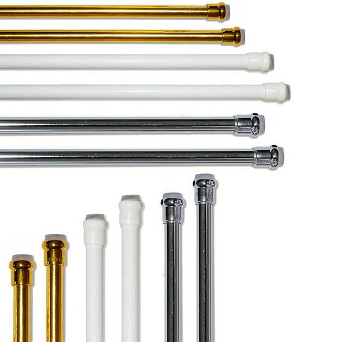 Glass pressure rods