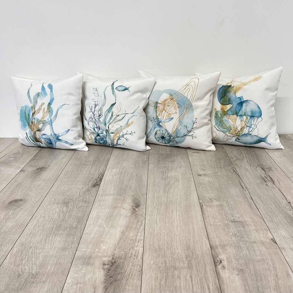 Rodi cushion covers 45x45 with marine designs