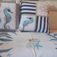 Cuscini con interni disegni mare produzione italiana misura 50x50 linea Yatching club