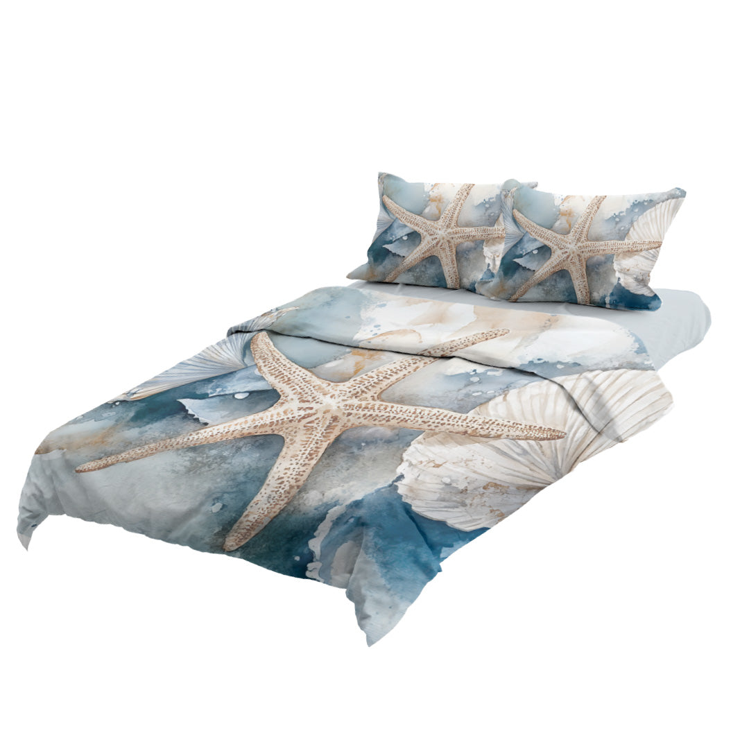 Trapuntino Mezzastagione Brest in Stampa Digitale Matrimoniale – Eleganza marina