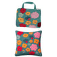 Plaid effetto lana cotta in 3D con borsa e cuscini misura 130x160 con imbottitura  soft agnellato Sghome