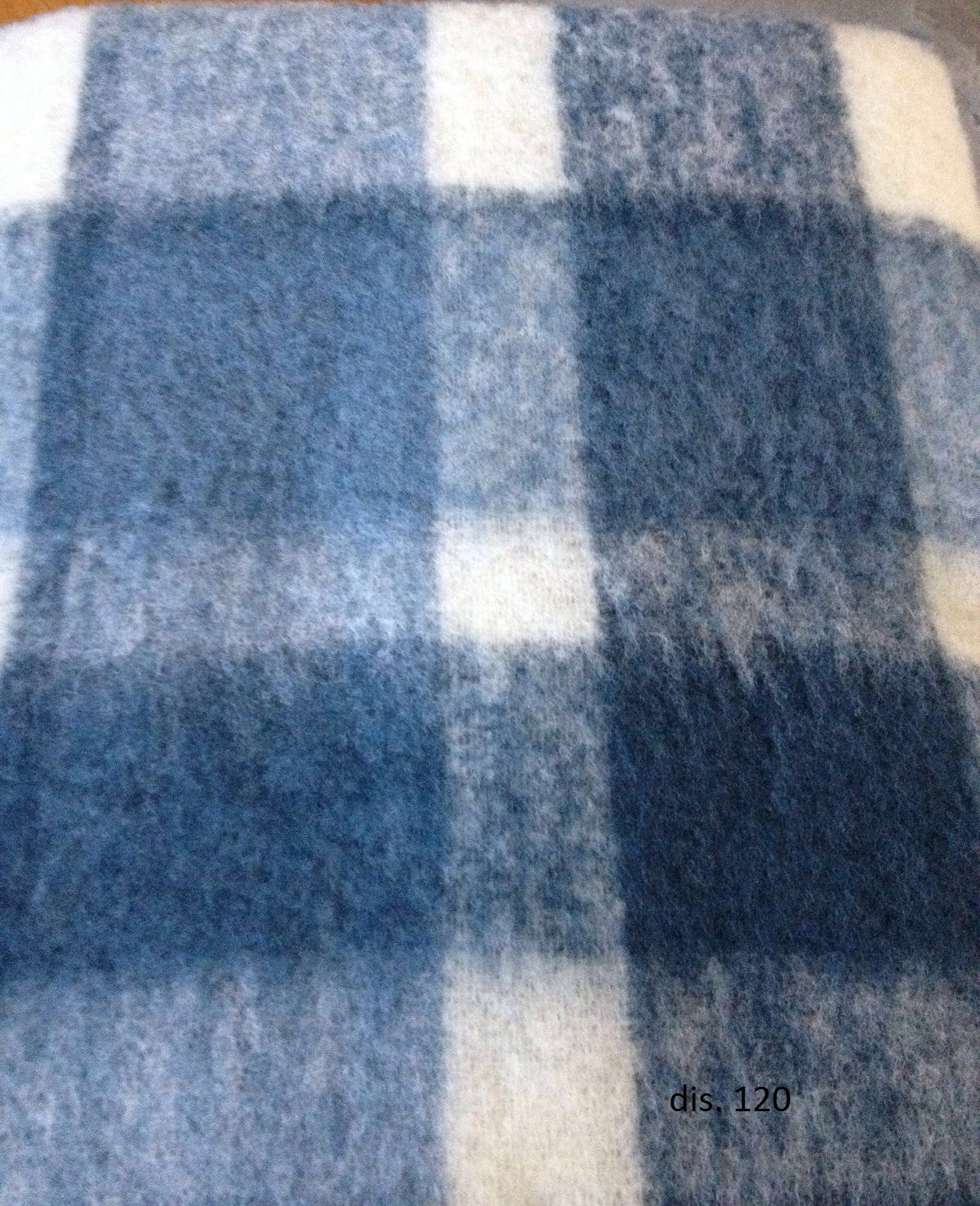 Coperta matrimoniale pura lana 92% produzione artigianale Toscana F.lli Ciaramelli