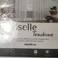 Tenda Giselle ricamata 140x290 e 2.00x290 Sghome