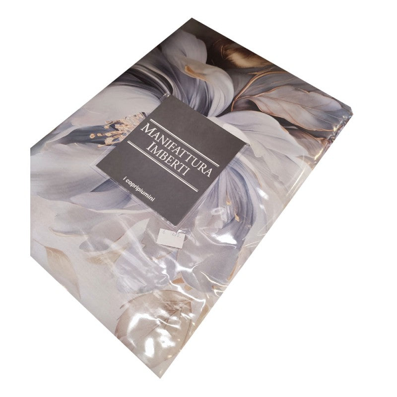 COPRIPIUMINO MATRIMONIALE COTONE DIGITALE GARDEN 141 IMBERTI