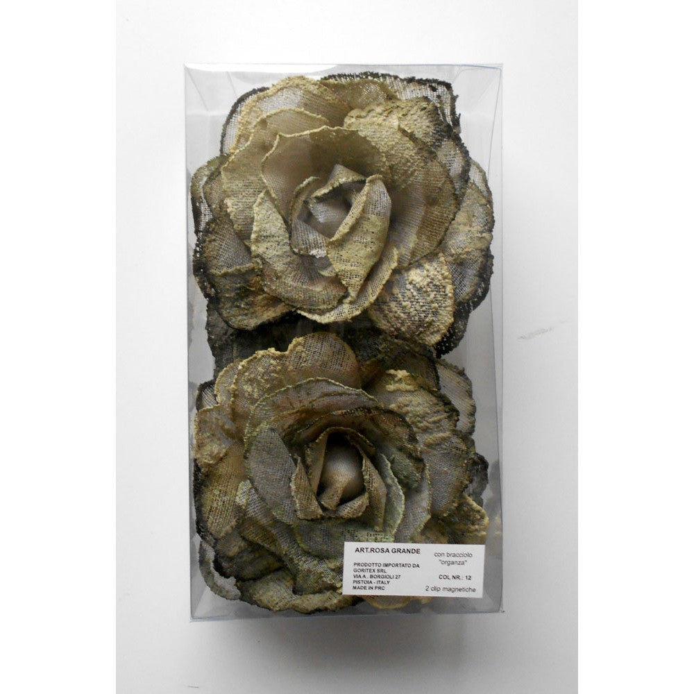 Calamite nr 2 Rosa Grande in organza