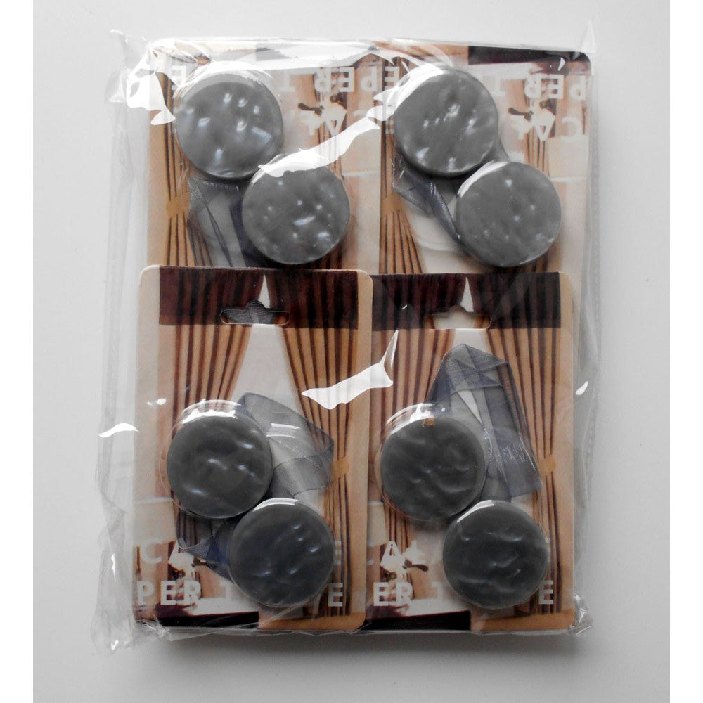 Calamite accessori per tende a forma di bottone rotonde