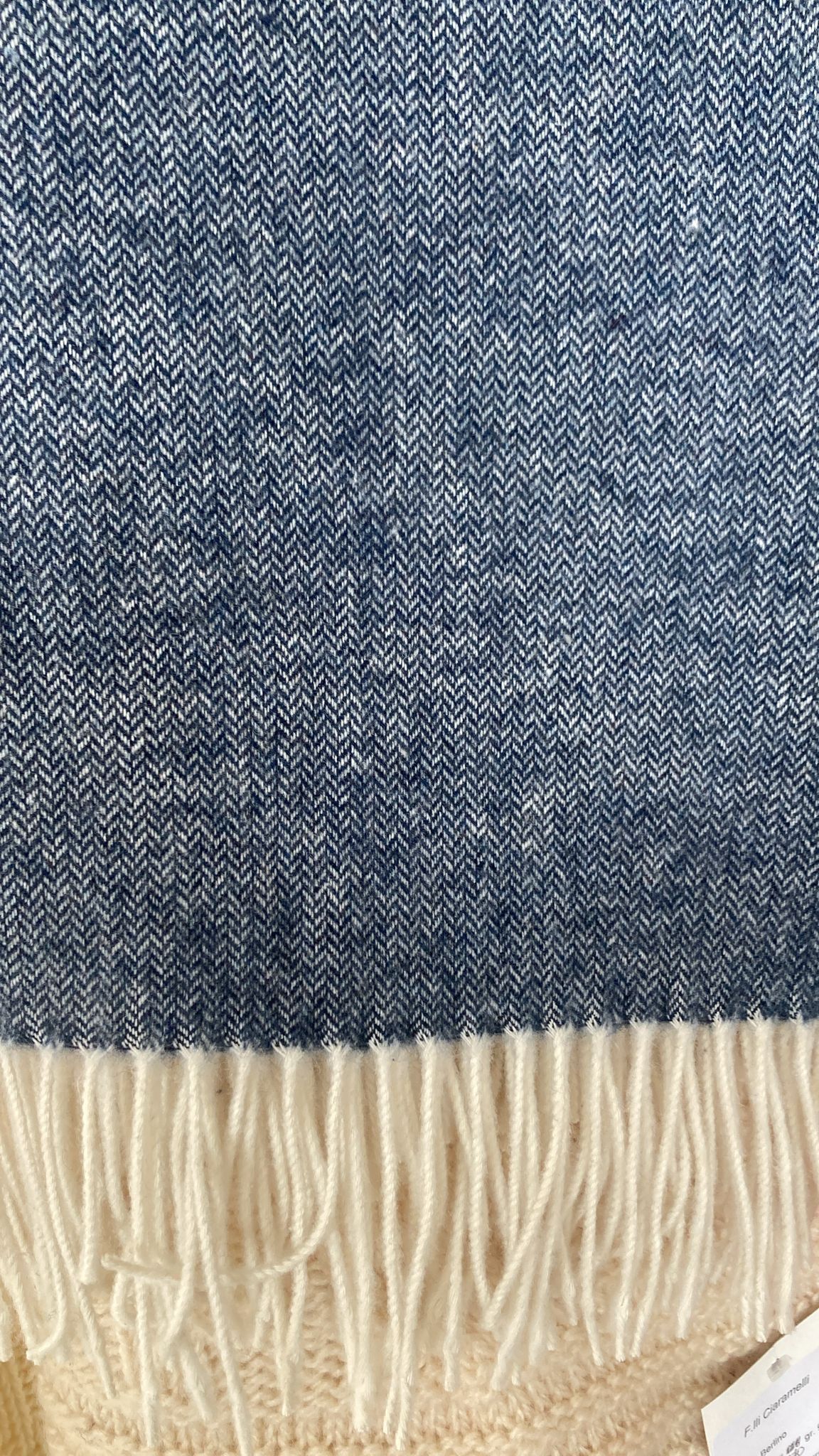 Plaid  di lana prodotti artigianato toscano F.lli Ciaramelli 130x170