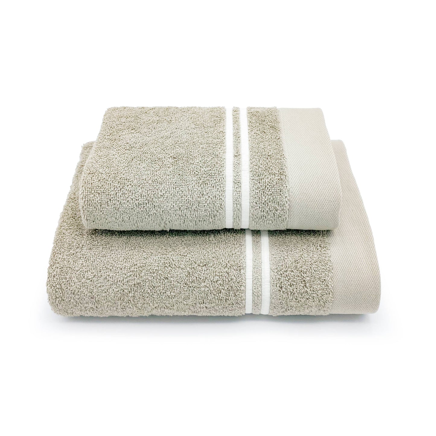 Coppia asciugamani CREOLE City di diversi colori prodotto Artigianato Toscano