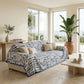 Mezzero Genovese Mediterraneo Telo arredo 100% cotone matrimoniale 250x260 Sghome
