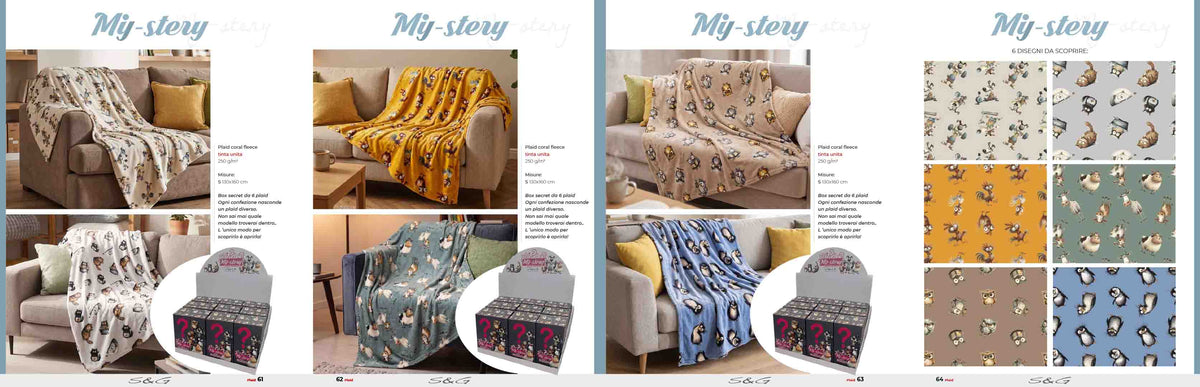 My-Stery Plaid 130x160 a sorpresa