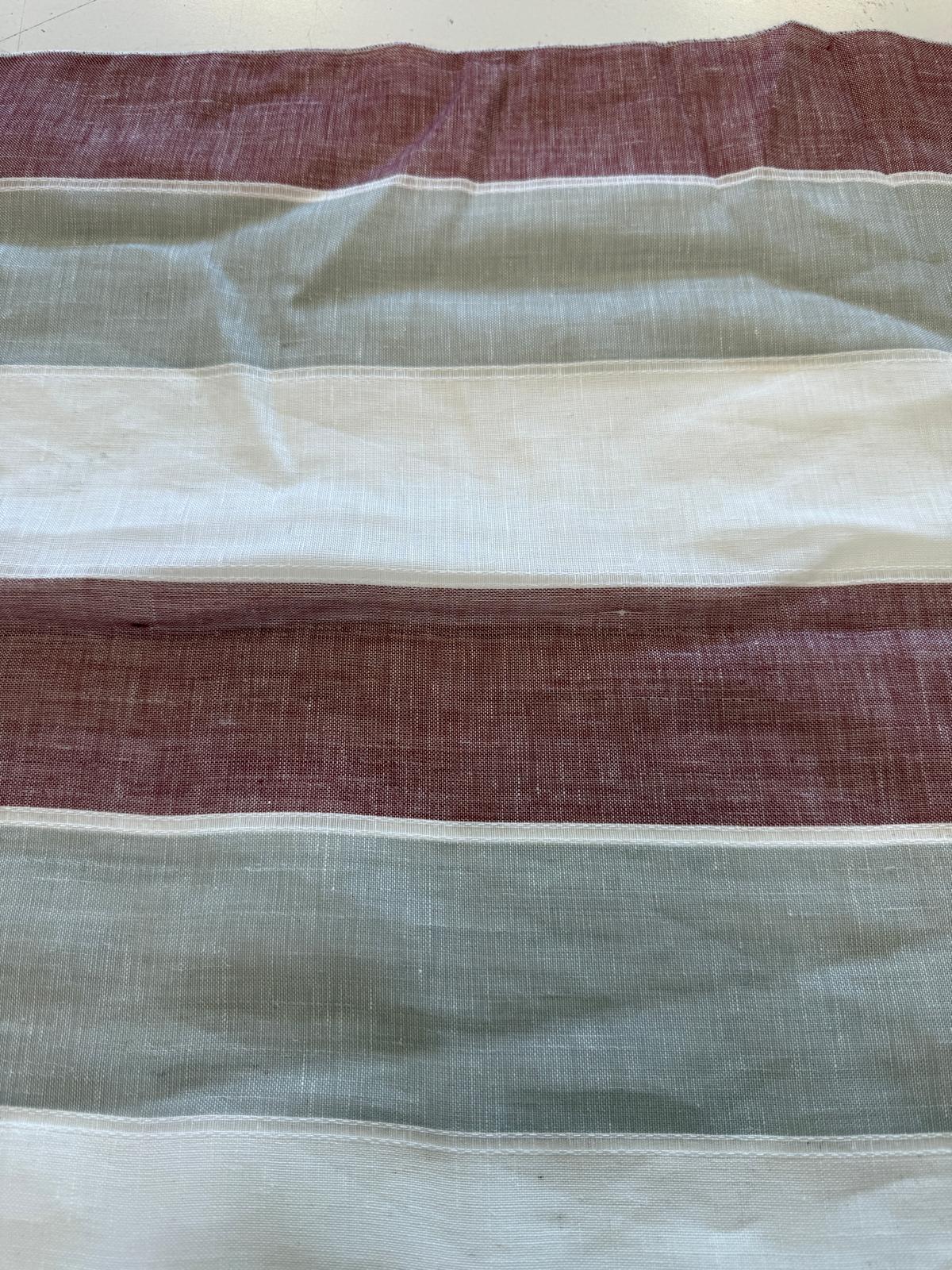 Tendine Nuove misto lino 40% larghe 60 cm ottima qualità e  prezzo produzione italiana vendita  a metraggio e confezionate