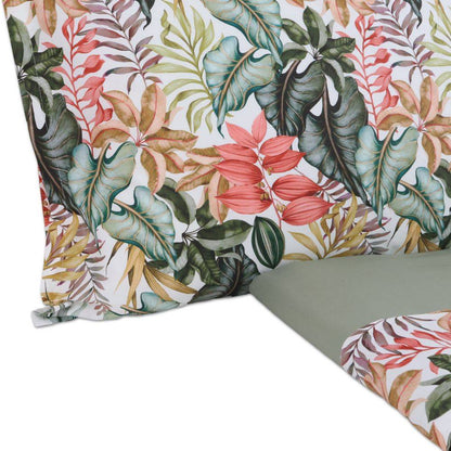 Completo Lenzuola CREOLE Balza Viviane Verde Matrimoniale produzione Artigianato Toscano