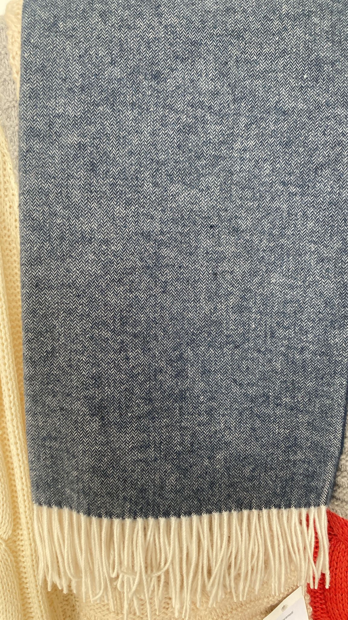 Plaid  di lana prodotti artigianato toscano F.lli Ciaramelli 130x170