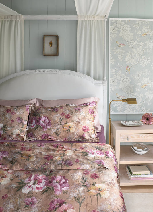 Completo Lenzuola Copriletto CREOLE Raya Matrimoniale