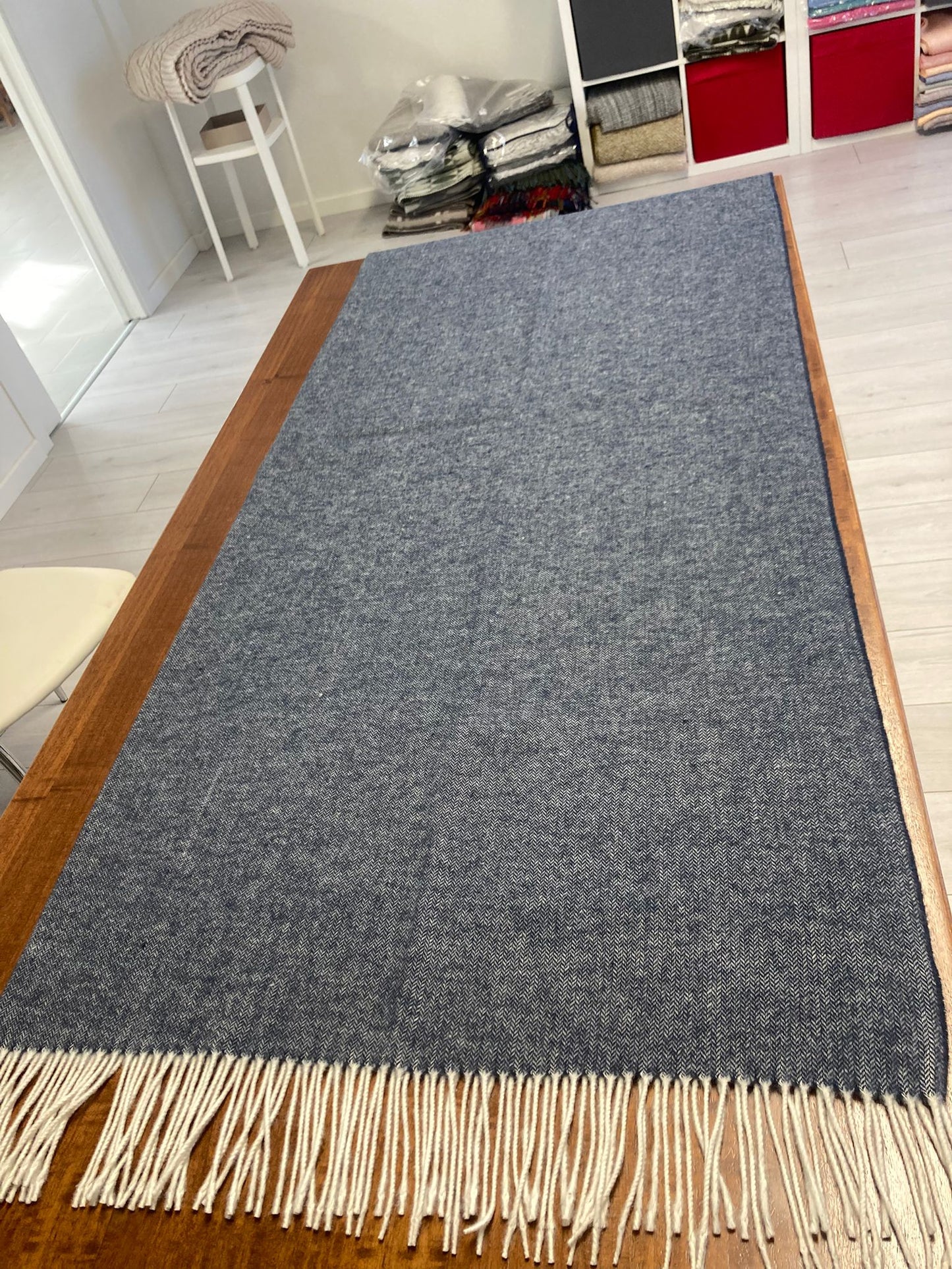 Plaid  di lana prodotti artigianato toscano F.lli Ciaramelli 130x170