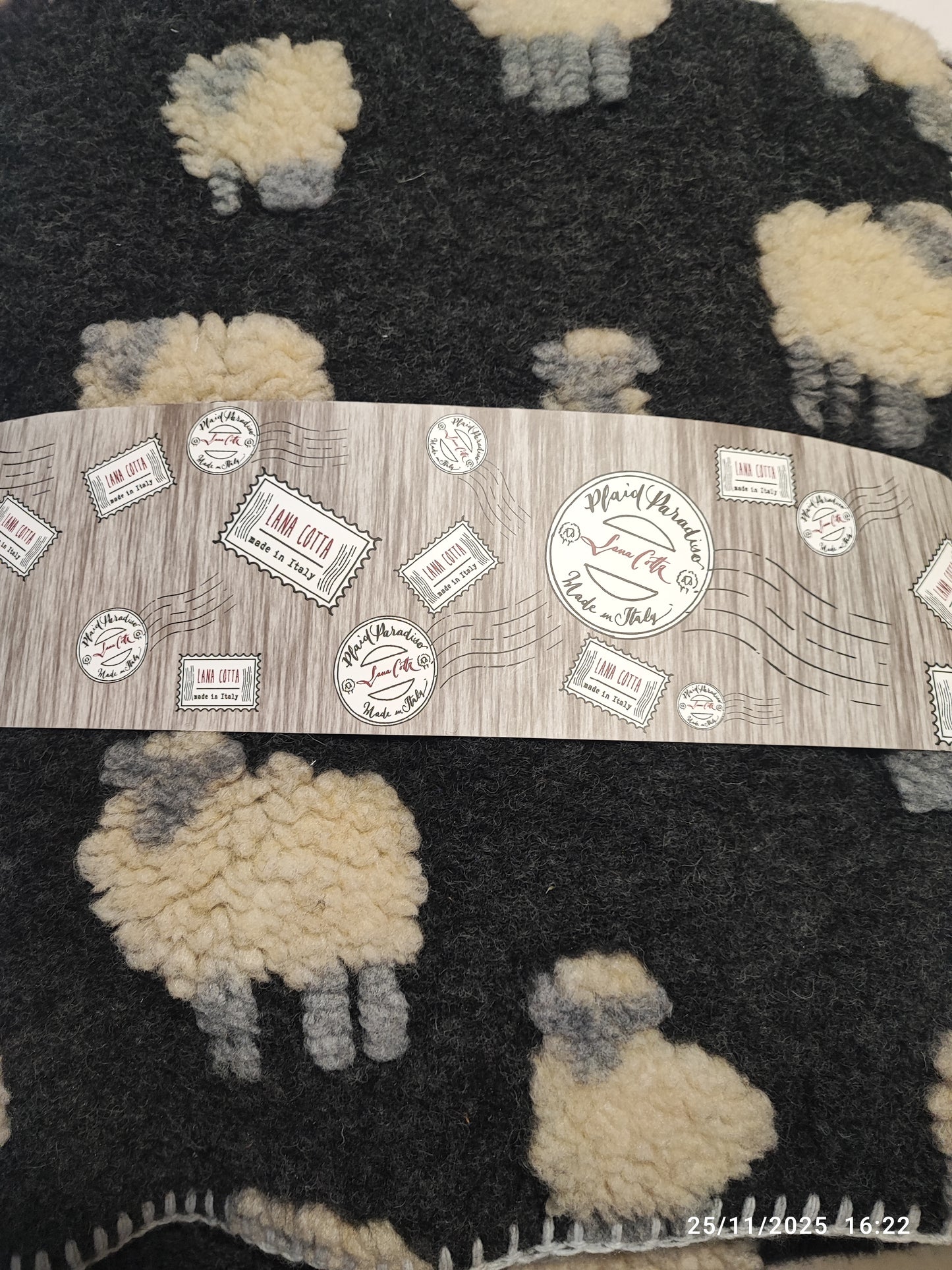 plaid lana cotta produzione italiana Toscana  150x170 Perlatex