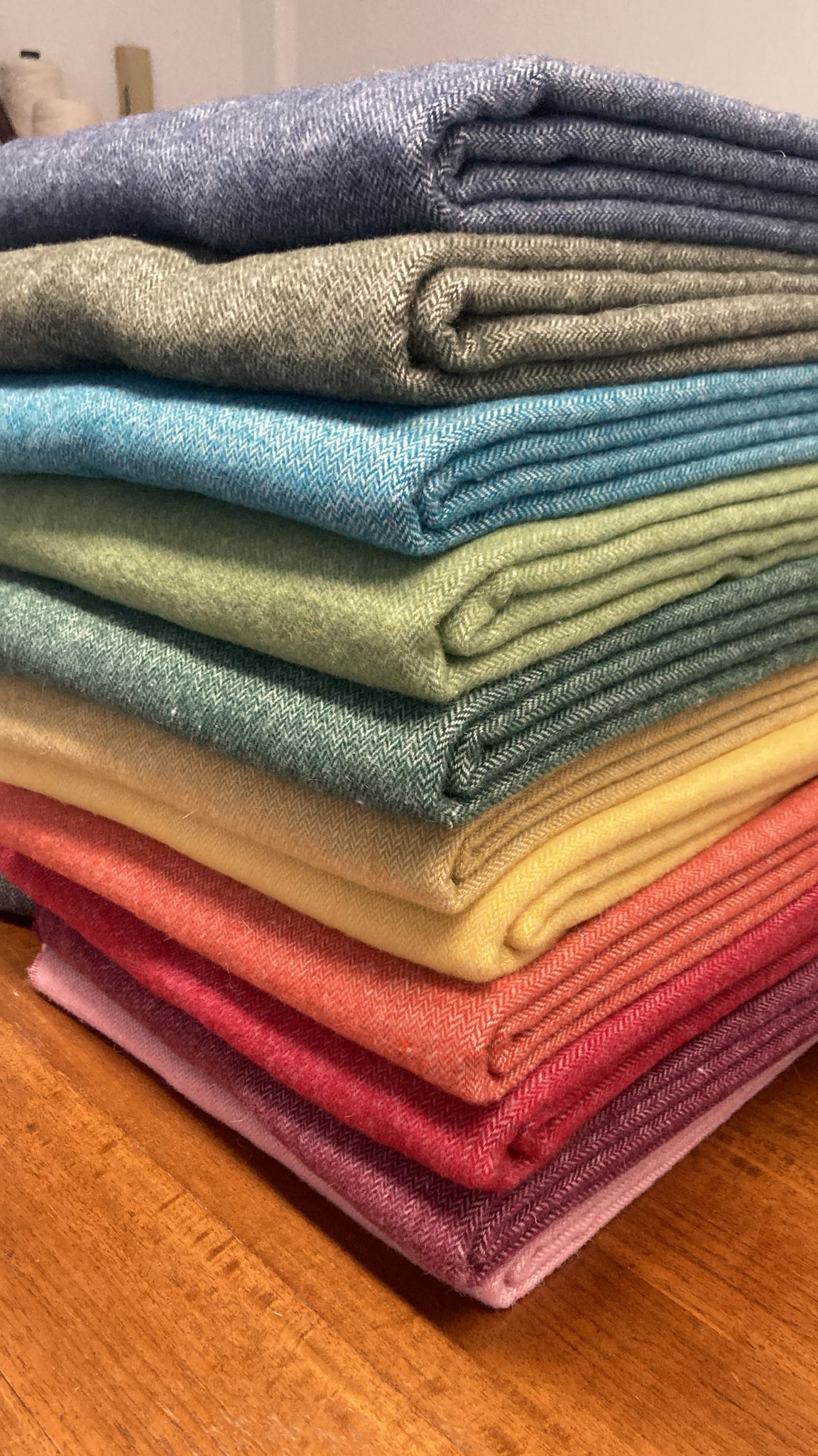 Plaid  di lana prodotti artigianato toscano F.lli Ciaramelli 130x170