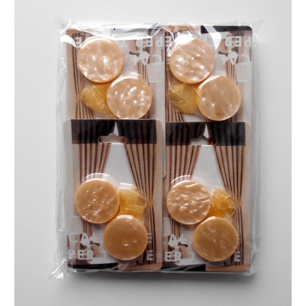 Calamite accessori per tende a forma di bottone rotonde