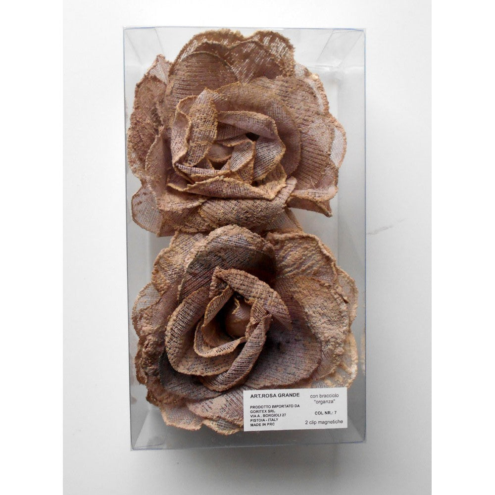 Calamite nr 2 Rosa Grande in organza