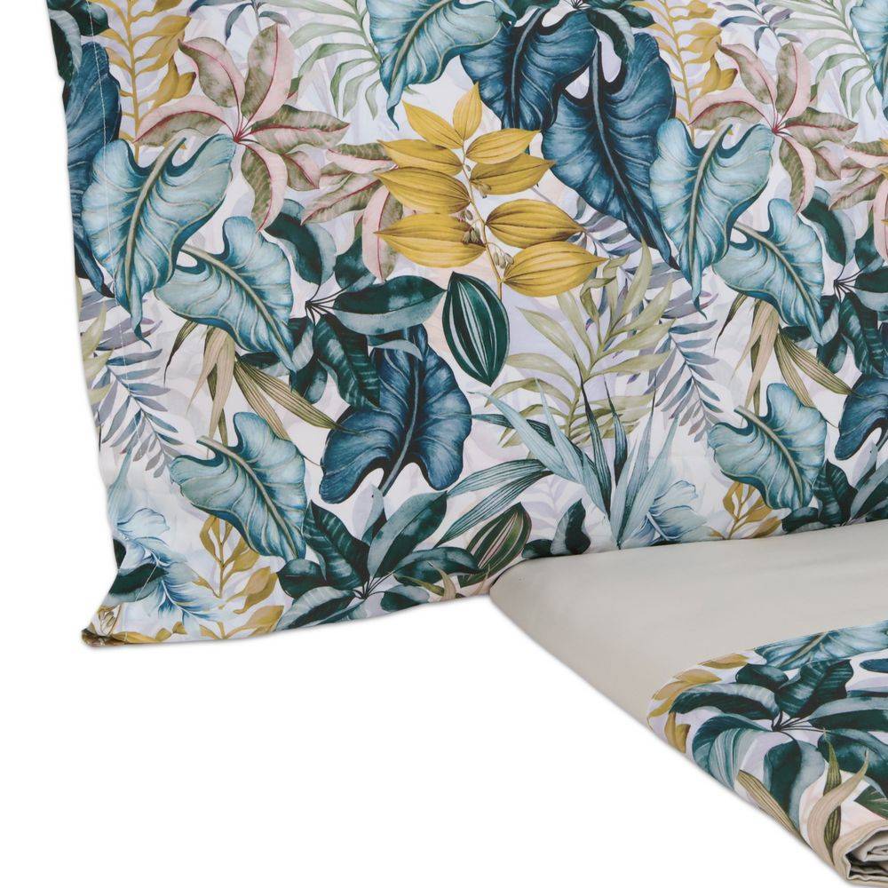 Completo Lenzuola CREOLE Balza Viviane Naturale Matrimoniale produzione artigianale Toscana (si può avere coordinati con Trapuntine)