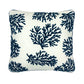 Fodere Coral small sia  con cuscino interno 45x45 che senza   ricamo punto in spugna e piping 100% cotone
