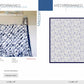 Mezzero Genovese Mediterraneo Telo arredo 100% cotone matrimoniale 250x260 Sghome