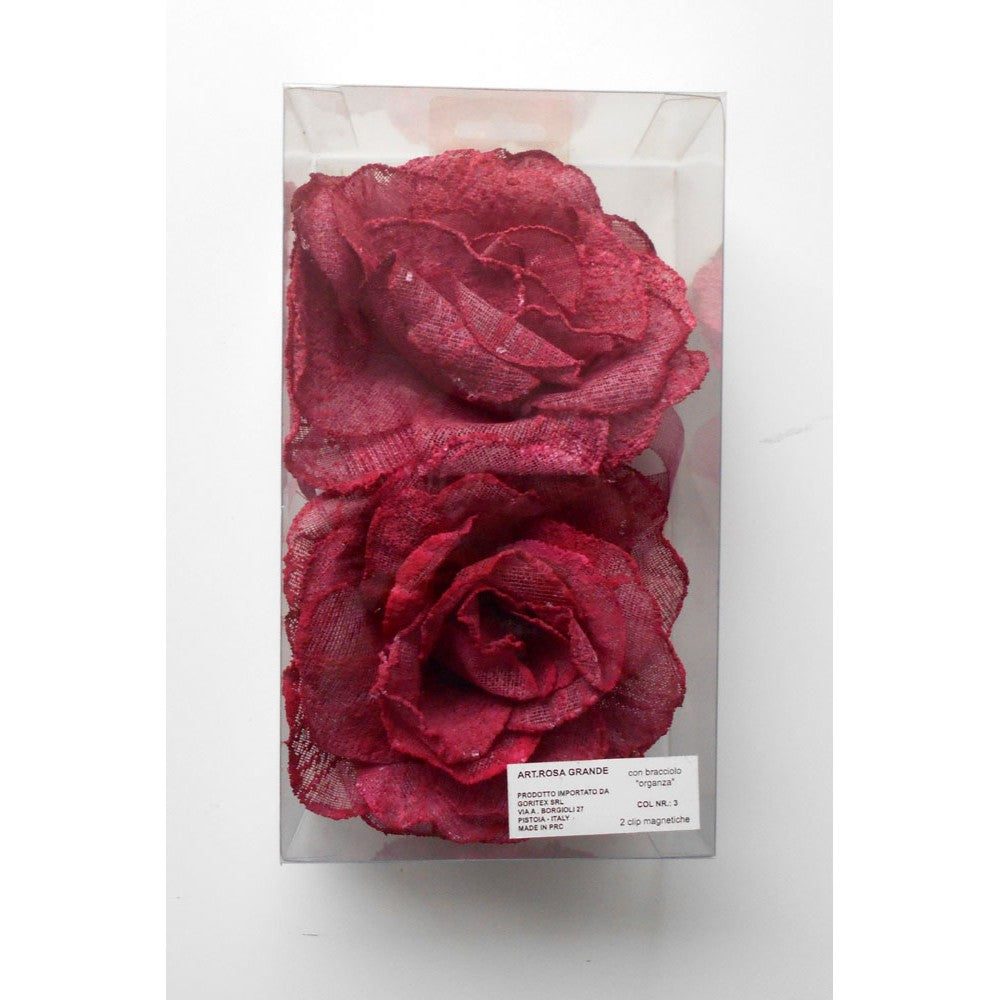 Calamite nr 2 Rosa Grande in organza