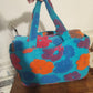 Plaid effetto lana cotta in 3D con borsa e cuscini misura 130x160 con imbottitura  soft agnellato Sghome
