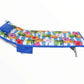 TELO MARE LETTINO CON TASCHE E CUSCINO GONFIABILE 70X185CM HELLO SUMMER VARI DISEGNI HOME SWEET HOME